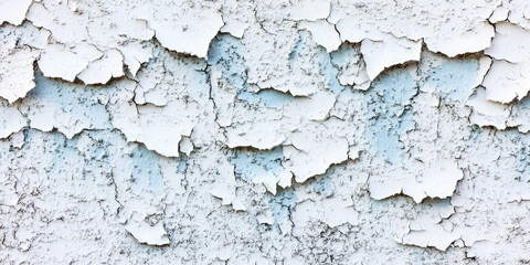 Obraz premium Abstract Stucco Texture, Weathered Wall with peeling paint, Cracked Paint Surface Grunge Background with copy space for presentation background, print, web, banner