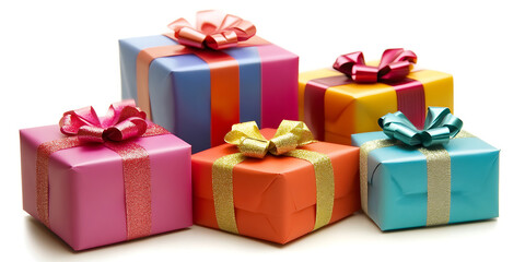 Obraz premium Emballages cadeaux parfaits pour Noël