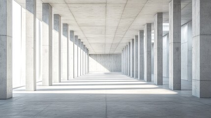 Minimalist Concrete Architecture
