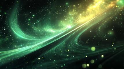 Ethereal Cosmic Swirls