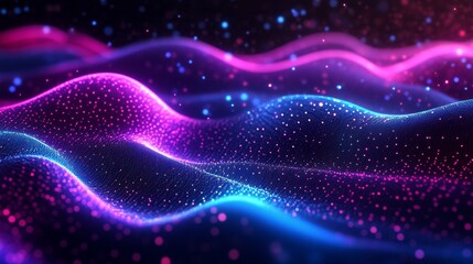 Vibrant Waves of Light