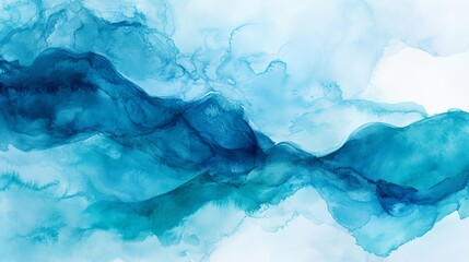 Fototapeta premium Serene Blue Abstract Background