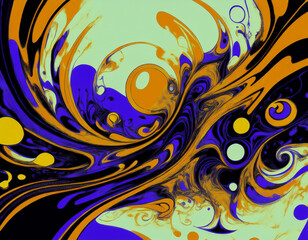 Retro Futuristic Background in a Dynamic Design