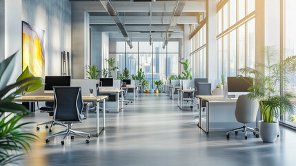 現代的なオフィス空間