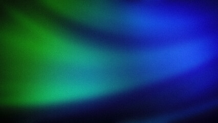 A striking 4K abstract gradient featuring green and blue tones with a grainy, blurred texture. Perfect for creating dynamic backgrounds, banners, and digital wallpapers