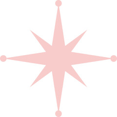 Fototapeta premium Atomic Star Mid Century