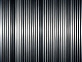 Obraz premium A futuristic vector illustration of vertical lines in a grid pattern on a metallic-looking backdrop, emphasizing precision and clarity.
