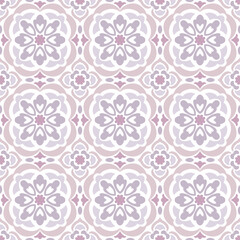 Medallion pattern repeat vector file Damask artwork traditional pattern