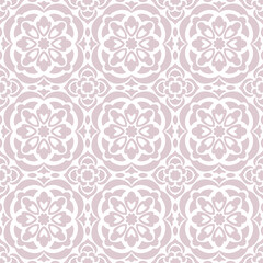 Medallion pattern repeat vector file Damask artwork traditional pattern