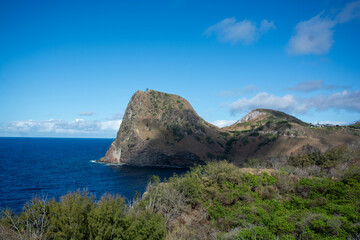 View of the west coast of Maui. Area of Olowalu, Hawaii