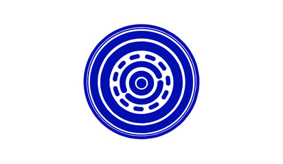 blue and white spiral, blue and white circles, blue and white target, eye illustration, ball, blue