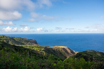 View of the west coast of Maui. Area of Olowalu, Hawaii
