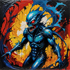 Abstraktion Artefakt des verspäteten Wissens 1x1. Hintergrund für das Design 6.