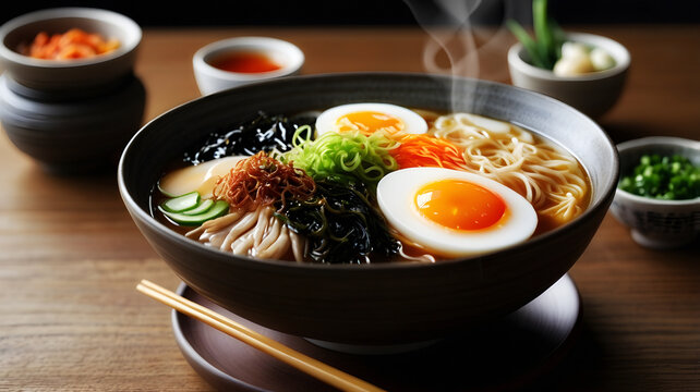 Irresistible Japanese Ramen in Rich Broth with Fresh Toppings. Recipe