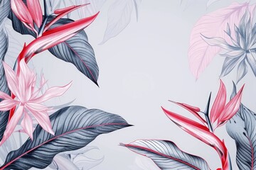 A vibrant bouquet of flowers displayed on a plain white wall