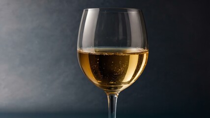 chardonnay cocktail/alcoholic drink isolated in aesthetic background