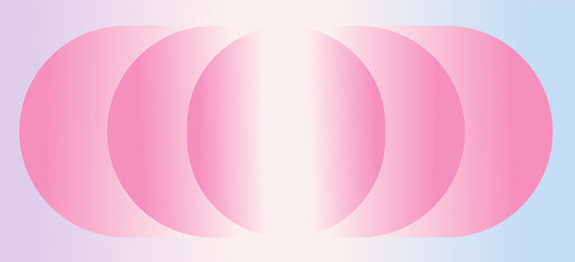 Abstract gradient shape