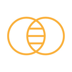 Merger icon template