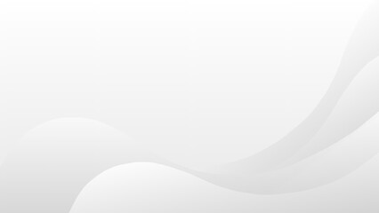 Abstract white waves background 