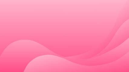 Abstract pink wavy gradient background 