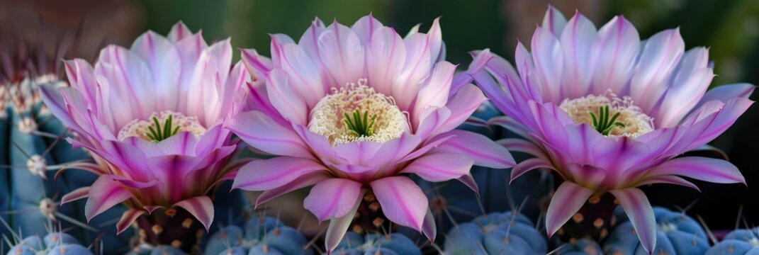 Acanthocalycium violaceum cactus showcasing impressive large blooms