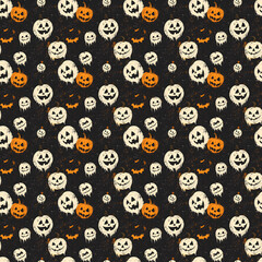 Halloween Seamless texture pattern