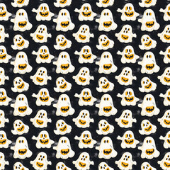 Halloween Seamless texture pattern