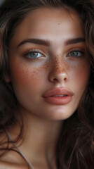 Fototapeta premium Portrait of Beautiful Women, Skincare Model