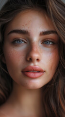 Obraz premium Portrait of Beautiful Women, Skincare Model