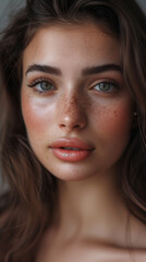 Fototapeta premium Portrait of Beautiful Women, Skincare Model