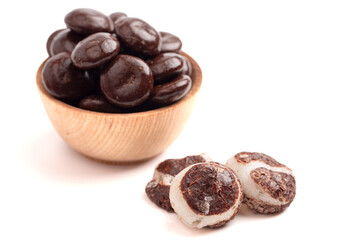 Crunchy Freeze Dried Chocolate Covered Cream Filled Mint Candy Pieces