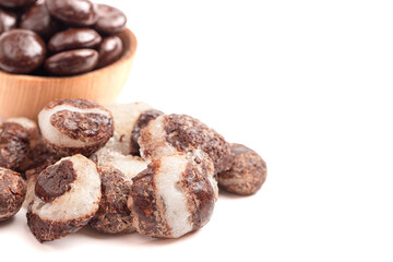 Crunchy Freeze Dried Chocolate Covered Cream Filled Mint Candy Pieces