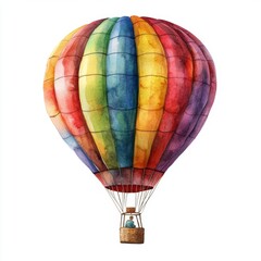 Watercolor Hot Air Balloon