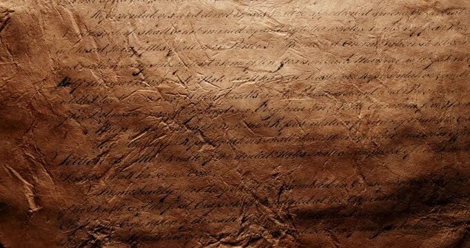Vote button in red white and blue of the United States America on American Declaration of Independence. To encourage voting and political involvement in US elections. Representing democracy in the USA