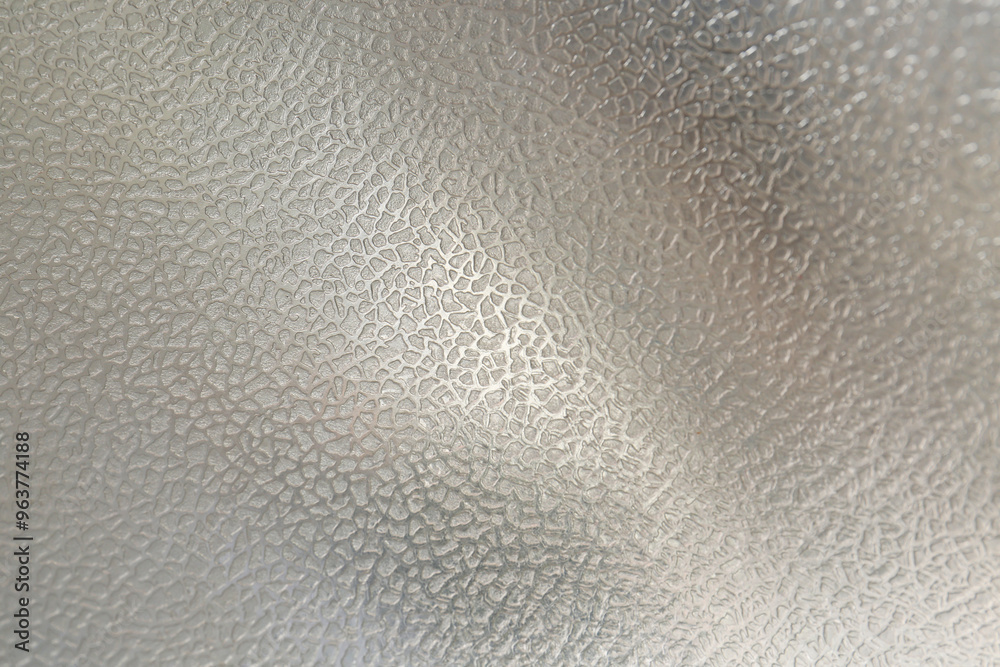 Poster Shiny silver surface as background, closeup view