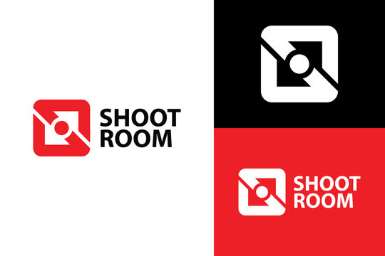 Logo ready elegant simple creative brand identity company corporate cafe fashion food initial S letter word  mark sign modern line square shoot target aim