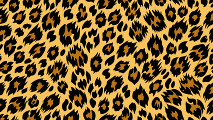 Cheetah Skin Seamless Fabric Pattern  Wild Fashion Design