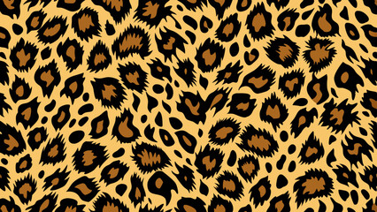 Cheetah Skin Seamless Fabric Pattern  Wild Fashion Design