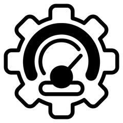 Performance black style icon