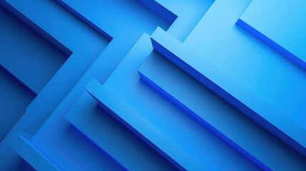 Fototapeta premium abstract geometric blue minimalist wallpaper. abstract blue background