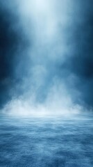 Blue misty background