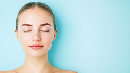 Fototapeta premium Illustration of the process of mandelic acid reducing the appearance of fine lines and wrinkles