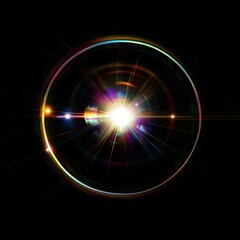Bright light in a circle