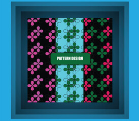 Pattern design template.