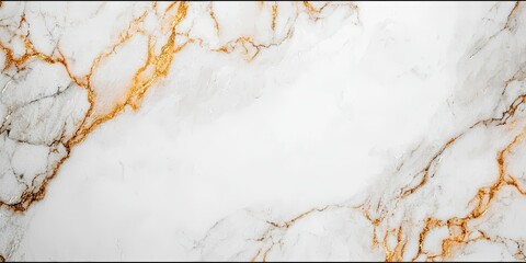 White marble with gold veins