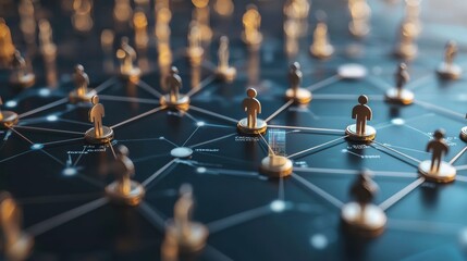 Interconnected Digital Network of Linked Relationships and Technology