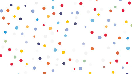 Obraz premium Colorful circles on black