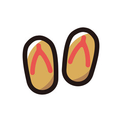 Geta outline icon for graphic design, apps and websites