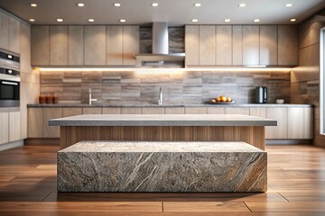 kitchen product 3d podium display  background 