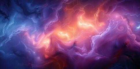 Obraz premium Dive into the world of mathematics through a digital canvas where precision meets artistry. Vibrant shades of teal and purple form the backdrop.